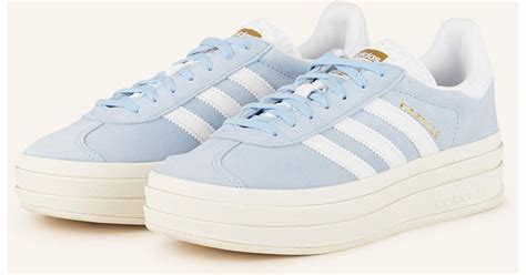 adidas gazelle hellblau herren|gazelle bold schuhe blau.